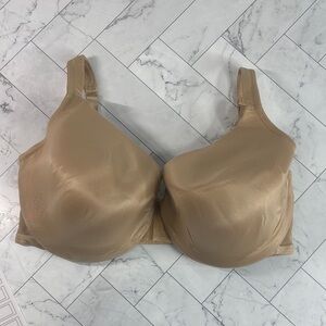 NWOT Cacique Lane Bryant Full Coverage Bra Tan Lightly Lined UNDERWIRE 42F